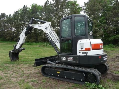 bobcat e55 mini excavator specs|bobcat mini excavator size chart.